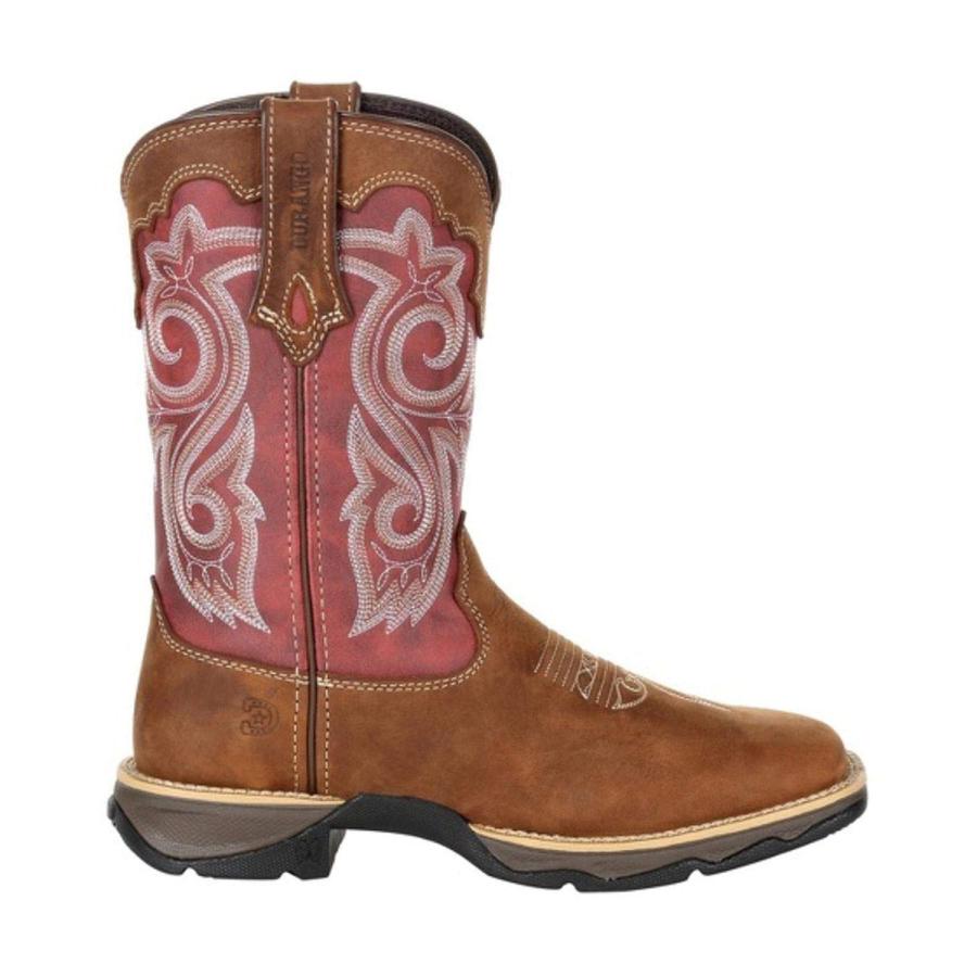 【並行輸入品】Durango レディース Rebel 10インチブーツ US サイズ: 10 カラー: ブラウン Durango Lady Wo_3