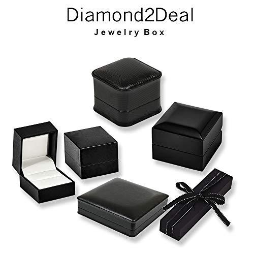 【並行輸入品】Diamond2Deal スターリングシルバー 18mm 奇跡のメダル 18インチのカーブチェーンネックレス 男女兼用, 金属 Dの画像