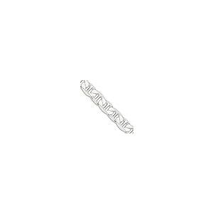 【並行輸入品】925 Sterling Silver 11.5mm Anchor Chain Necklace Pendant Charm Fの画像