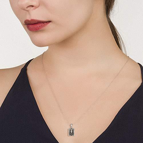 【並行輸入品】JXJL シルバーロケット 骨壺ペンダントネックレス クラシックな天使の祈りの箱 愛する人の遺灰用骨つぼ 心にいつも思い出ジュエリ_4