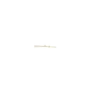 【並行輸入品】Never Say Never Large 18k Yellow Gold Cross, 3.2cm high by 2cm wの画像