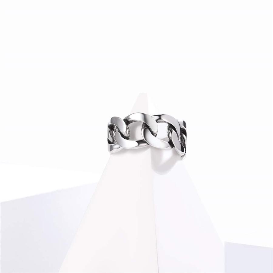 s925 リング 指輪✾福袋⋯♡ 並行輸入品】Silvora S925 Link Chain Open Ring, Sterling Silver