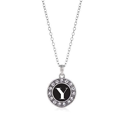【並行輸入品】Inspired Silver シルバーサークルチャーム 18インチ ネックレス キュービックジルコニアジュエリー シルバー_1