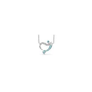 【並行輸入品】Jeulia Mermaid Necklace for Women Sterling Silver Ocean's Lightの画像