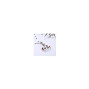 【並行輸入品】JEULIA Blossoming Pendant Necklace for Women Love is in The Airの画像