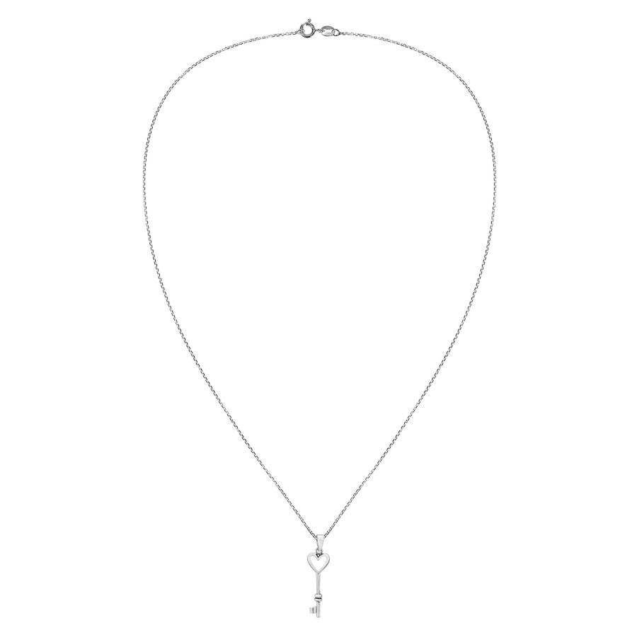 【並行輸入品】AeraVida ペンダントネックレス ロマンチックにインスパイアされた私の心への鍵 .925スターリングシルバー AeraVid_9