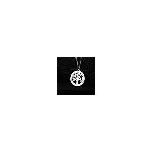 【並行輸入品】LONAGO 925 Sterling Silver Personalized Tree Necklace with Engra_8