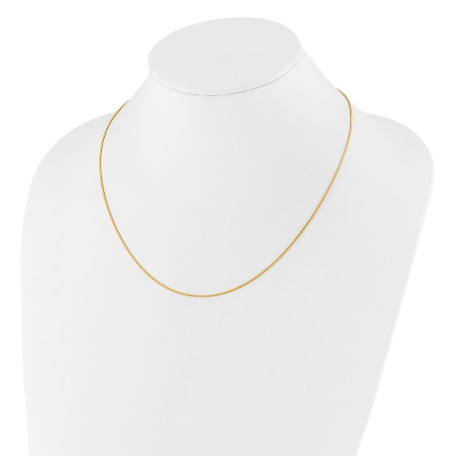 【並行輸入品】Diamond2Deal Sterling Silver Gold plated Adjustable .95mm Snake_6
