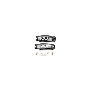 【並行輸入品】Niking Auto フラッシュマウント LEDポッド 2個 7インチ LEDライトバー 96W オフロード フラッシュマウントの画像