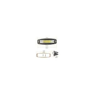 【並行輸入品】Niking Auto フラッシュマウント LEDポッド 2個 7インチ LEDライトバー 96W オフロード フラッシュマウントの画像