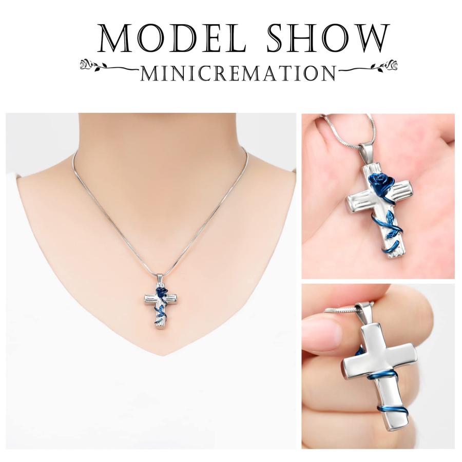 【並行輸入品】Minicremation 火葬ジュエリー 遺灰用骨壺ネックレス ペット用 かわいいペットペンダント 犬の足跡ネックレス 女性/男_9