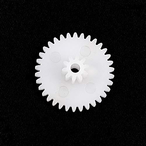 【並行輸入品】Othmro プラスチックギア 34歯モデル 34102B 減速ギア プラスチックウォームギア RCカーロボットモーター用 10個_7