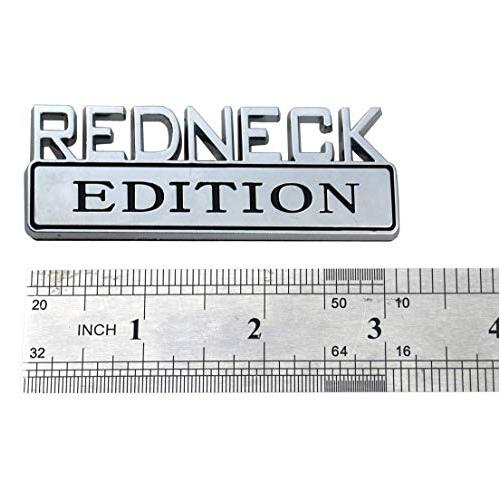 【並行輸入品】レッドネックエディションエンブレムバッジステッカーデカール 2枚 F 150 250 350相応う EmbRoom 2x (Smal