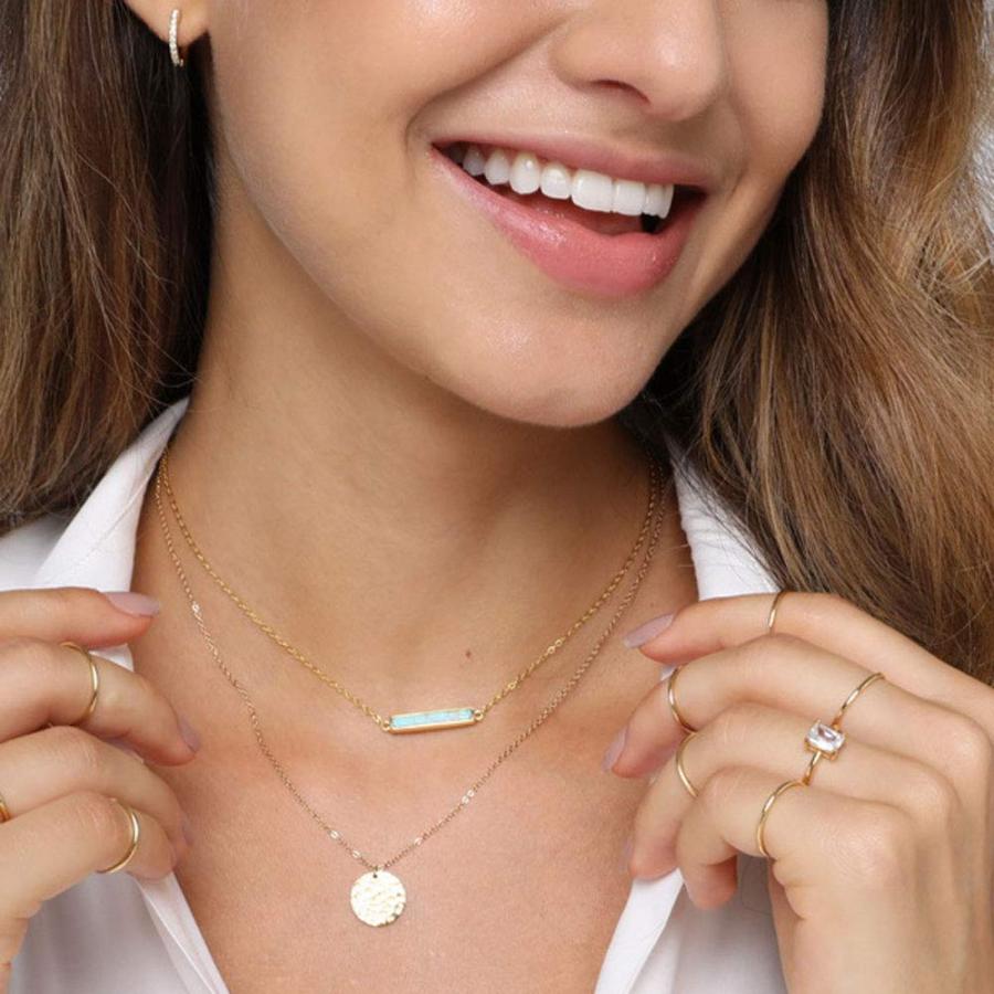 18Kゴールドメッキ ターコイズ 優美なバーネックレス 925 18Kゴールドメッキ ターコイズ 優美なバーネックレス 925