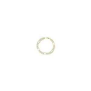 並行輸入品】メンズ 10K イエローゴールド 8mm 中空パヴェ