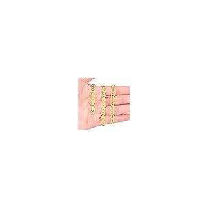 Nuragold 10K イエローゴールド ソリッド 6mm アンカー マリナー リンクチェーン レディース ブレスレット メンズ 並行輸入品 |  | 08