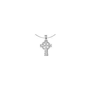 【並行輸入品】Jewels Obsession シルバーケルトクロスネックレス ロジウムメッキ 925シルバー ケルトクロスペンダント 18イン_2