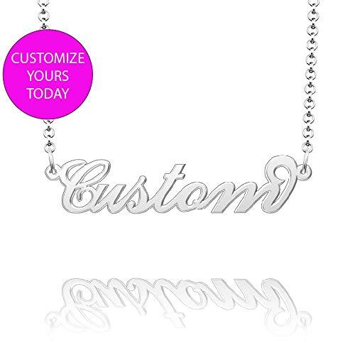 【並行輸入品】Austin Necklace Gift For Bridesmaid Sterling Silver Design Your_3