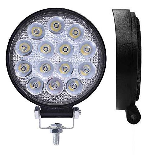 【並行輸入品】Willpower 10 Pieces 4 inch 42W LED Light Pods Spot Work Lights F_4