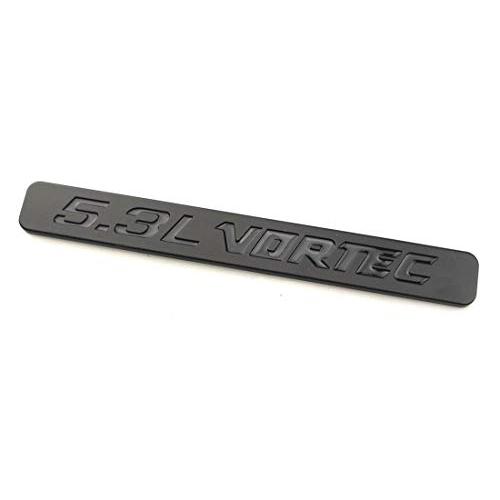 【並行輸入品】5.3l Vortec カウリング胸章 発動機 3D 胸章 Silverado Z71 GMC Sierra相応う 2個パ