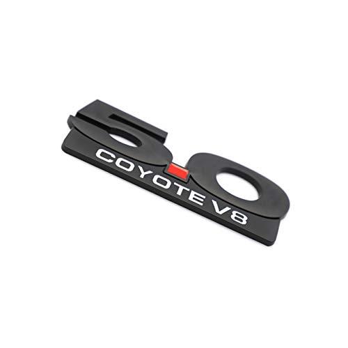 【並行輸入品】金属元素5.0 Coyote V8 カースタイリングエンブレムバッジ マスタングGT F150 F250 F350 Fx4 フェンダ