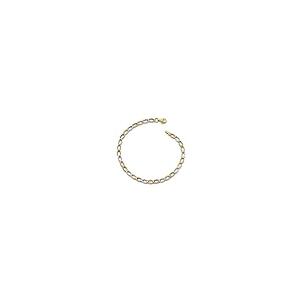 【並行輸入品】Sonia Jewels 10K イエロー ホワイト ローズゴールド 3色 ダイヤモンドカット ブレスレット   安全なロブスターの画像