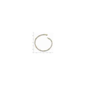 【並行輸入品】Sonia Jewels 10K イエロー ホワイト ローズゴールド 3色 ダイヤモンドカット ブレスレット   安全なロブスターの画像