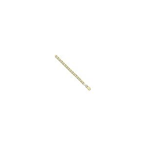 【並行輸入品】Sonia Jewels 14K イエローゴールド 3.20mm アンカー マリナーチェーンネックレス 安全なロブスターロッククラの画像
