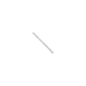 【並行輸入品】Solid 925 Sterling Silver 5.65mm Concave Beveled Curb Cuban Chaiの画像