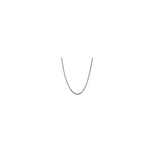 【並行輸入品】Solid 925 Sterling Silver 3.5mm Diamond cut Rope Chain Necklaceの画像