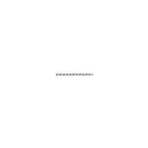 【並行輸入品】Solid 925 Sterling Silver 5.75mm Diamond cut Rope Chain Necklaceの画像