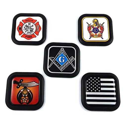 【並行輸入品】ColOmbia Flag Square Black rim Emblem Car 3D Decal Badge Hood Buの画像