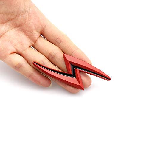 【並行輸入品】3D Metal New S Lightning Emblem Badge For JDM Styling Car Logo Hの画像