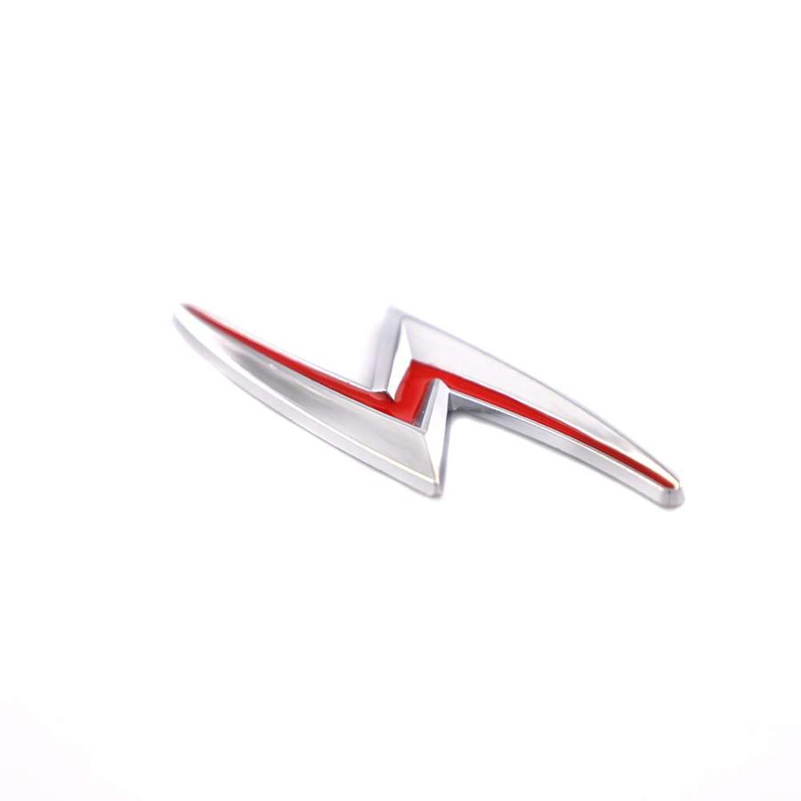 【並行輸入品】3D Metal S Lightning Emblem Hood Badge for JDM Styling Trunk Lidの画像