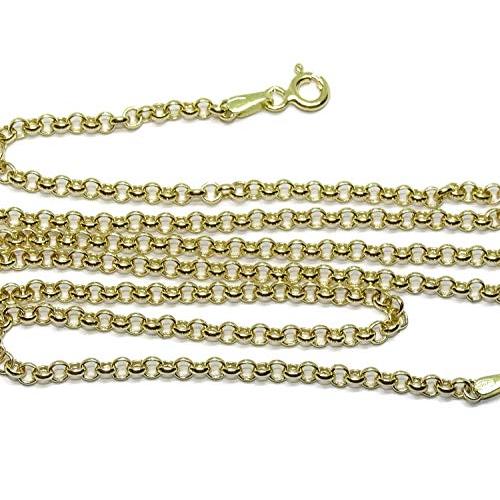 【並行輸入品】Never say Never 18K Gold Rolo Collar Necklace for Women | Fashioの画像