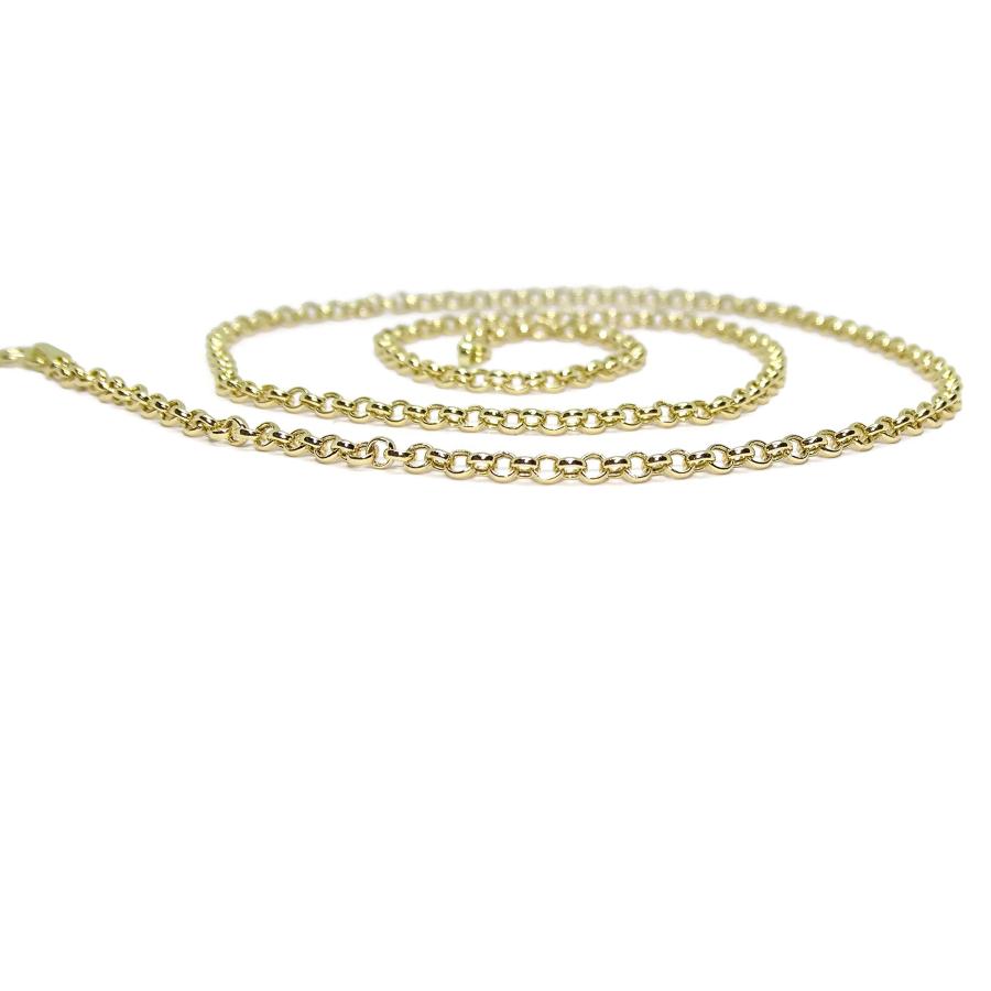 【並行輸入品】Never say Never 18K Gold Rolo Collar Necklace for Women | Fashioの画像