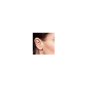 【並行輸入品】US Jewels Ladies 14K White Gold Star Stud Earringsの画像