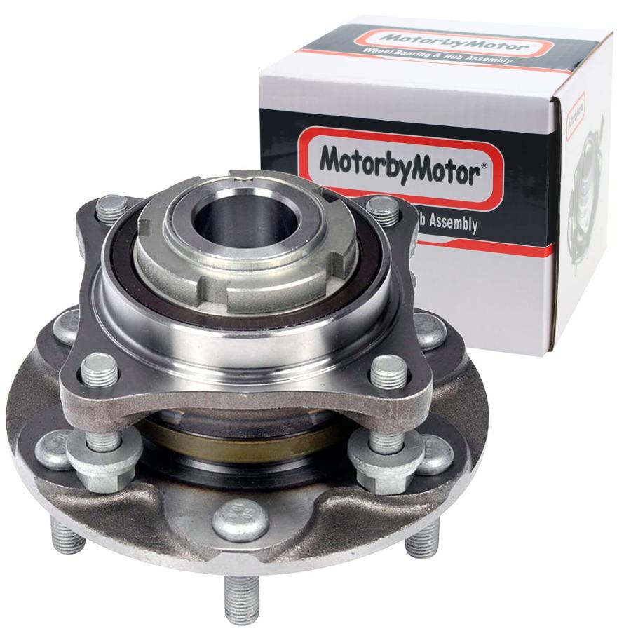 【並行輸入品】MotorbyMotor 950 004 フロントホイールベアリングとハブアセンブリ 2WD ラグ6個付き トヨタ タコマ 4Ru | 