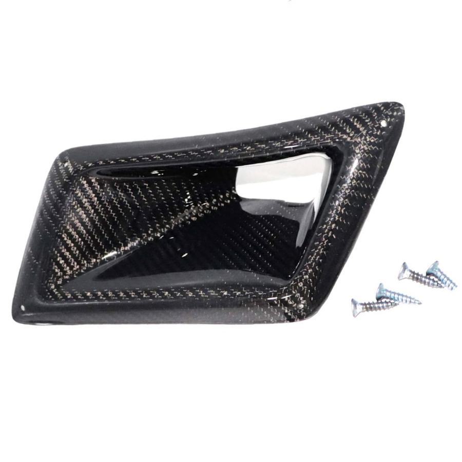 並行輸入品】SecosAutoparts 左側カーボンファイバーフロントバンパー
