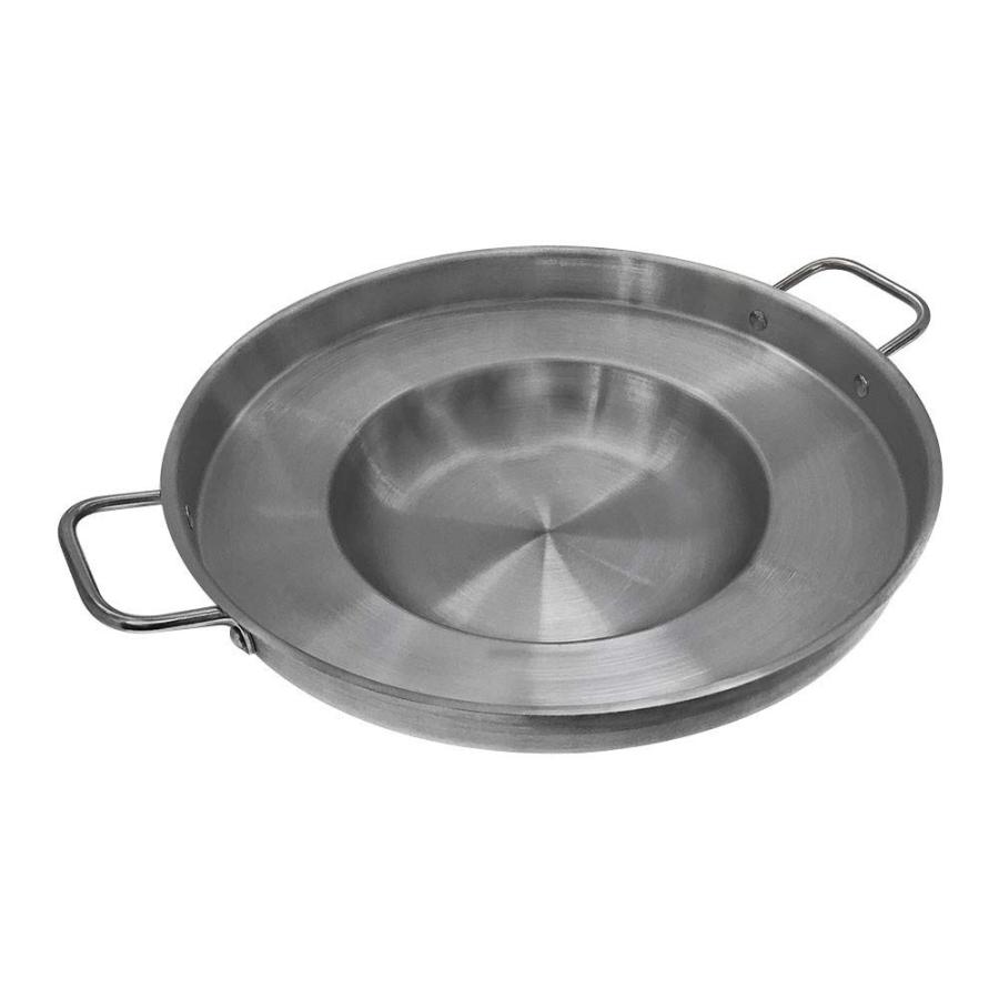 MH GLOBAL Concave Comal Frying Pan 16 Inch Stainless Steel Cookw 並行輸入品｜best-style｜04