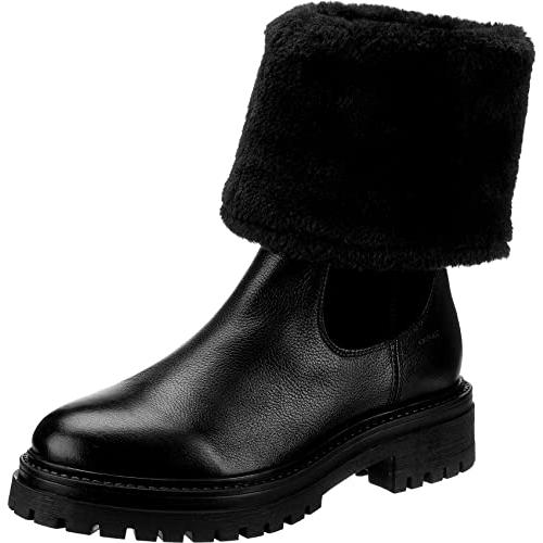 【並行輸入品】Geox Women's Snow Boots, Black, 10の画像