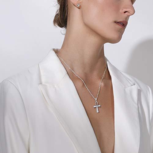 【並行輸入品】ChicSilver Women's Sterling Silver Large Coptic Ankh Cross Relig_7