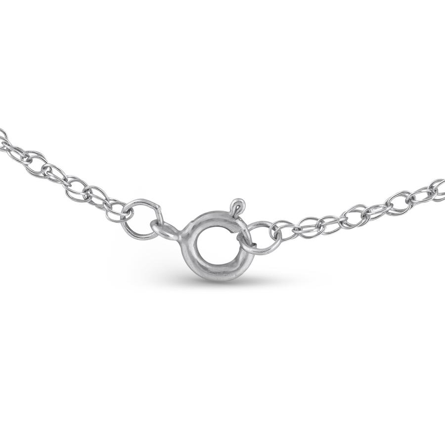 【並行輸入品】P3 POMPEII3 1/3 Ct Diamond Cross Pendant Necklace 18" 10k Whiteの画像