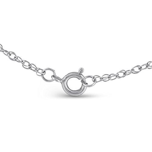 【並行輸入品】P3 POMPEII3 1/3 Ct Diamond Cross Pendant Necklace 18" 10k Whiteの画像