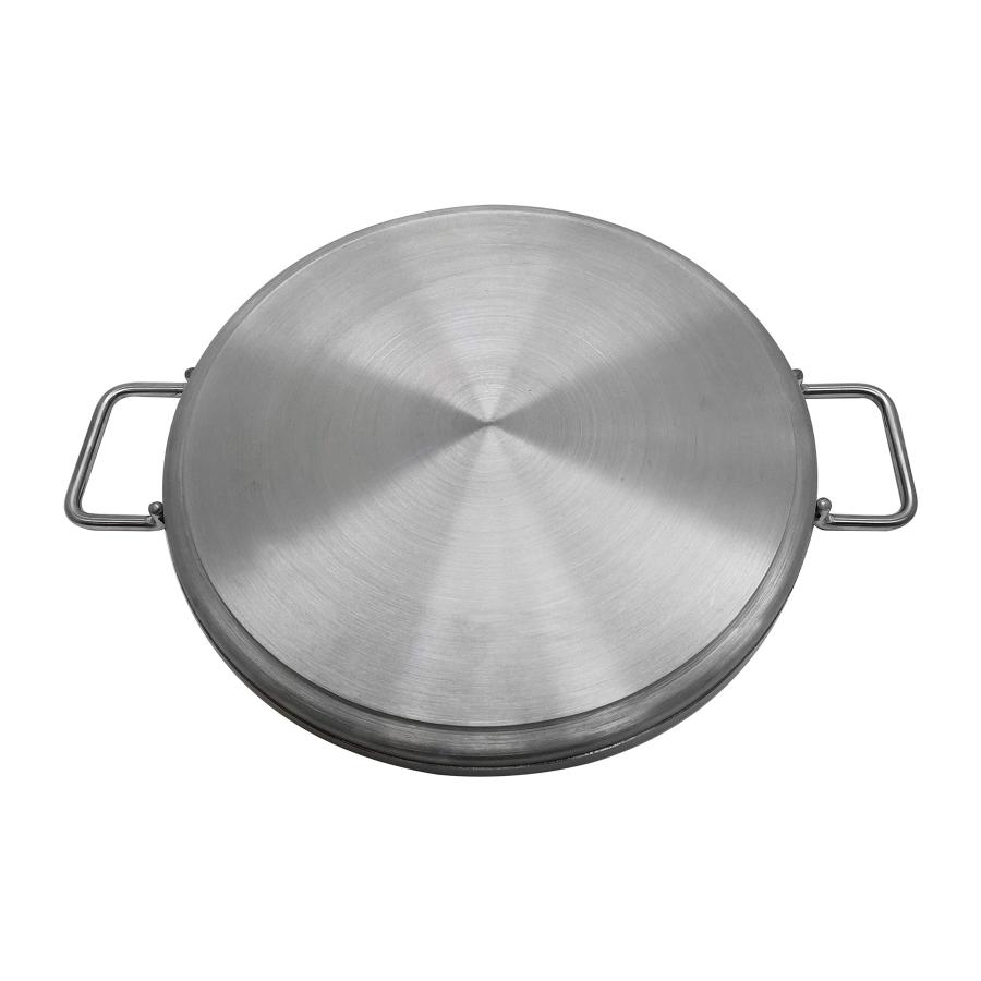 【並行輸入品】直径20インチ ステンレススチール フラットコマル グリドルパン 調理器具 20\" Diameter Stainless Steeの画像
