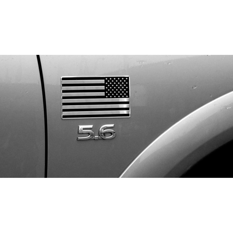 【並行輸入品】MULL USA 3D Metal Flag Auto Emblem for Cars Trucks 2pcs Forward_6