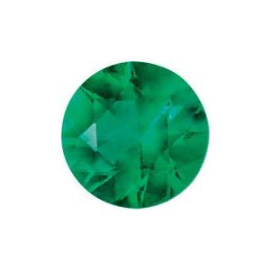 【並行輸入品】Sterling Silver Emerald J Hoop Earringsの画像