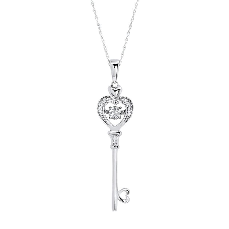 【並行輸入品】[Parade of Jewels] MAX + STONE ユニセックス アダルト 女性用のスターリングシルバーダイヤモンドハー_2