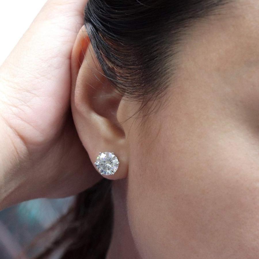 【並行輸入品】JEWELERYIUM 4.00ct Brilliant Round Cut, VVS1 Clarity, Colorlessの画像