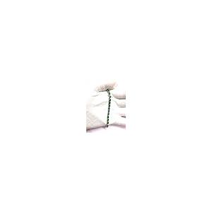 【並行輸入品】Juhi Jewels Sterling Silver Emerald Tennis Bracelet Natural Emerの画像